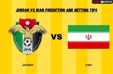 jordan vs iran prediction